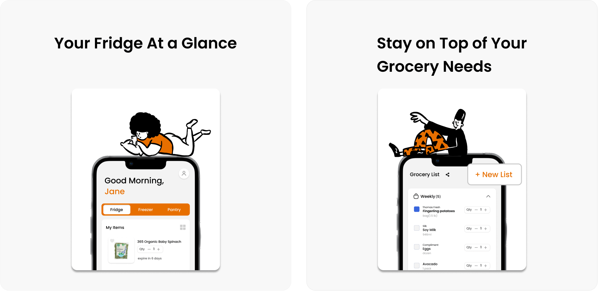 Key Features of Pocket Fridge App